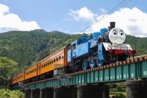 きかんしゃトーマス号の写真