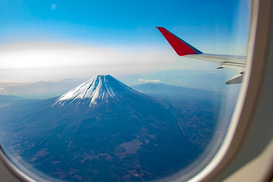 富士山周遊フライトの写真